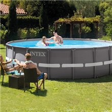 Piscina redonda Ultra Frame 488x122 cm Intex