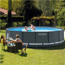 Piscina redonda XTM Frame 488x122 cm Intex