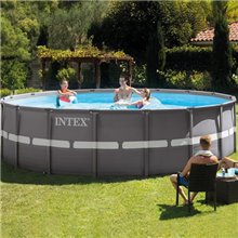 Piscina redonda Ultra Frame 549x132 cm Intex