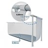 Piscina ovalada Prism Frame 503x122 cm Intex