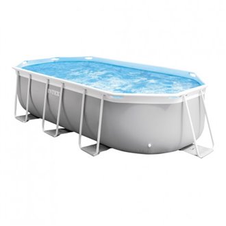Piscina ovalada Prism Frame 400x100 cm Intex