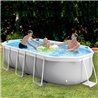 Piscina ovalada Prism Frame 400x100 cm Intex