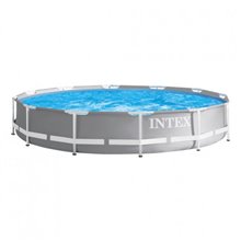Piscina redonda Prism Frame con depuradora 366x76 cm Intex
