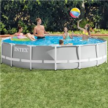 Piscina redonda Prism Frame con depuradora 457x107 cm Intex