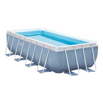 Piscina rectangular Prism Frame con depuradora 400x200 cm Intex
