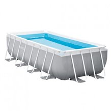Piscina rectangular Prism Frame con depuradora 488x244 cm Intex