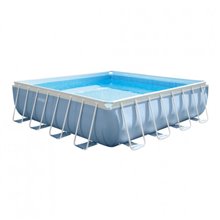 Piscina cuadrada Prism Frame con depuradora 427 x427 cm Intex