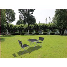 Conjunto de terraza en acero plegable Toscana Chillvert