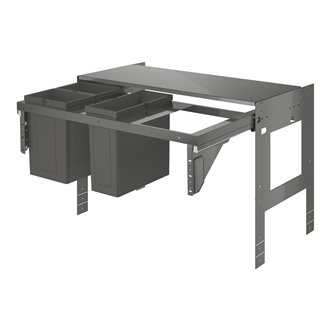 Sistema de residuos extra&iacute;ble 2x8Ly 1x11L Grohe