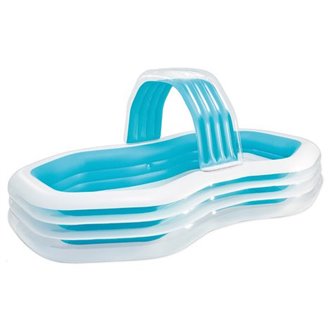 Piscina hinchable octogonal 310x188 Intex