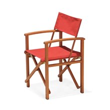 Sillón plegable de madera Director Chillvert