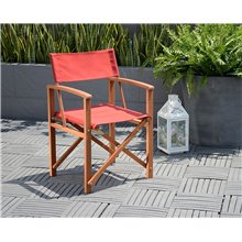 Sillón plegable de madera Director Chillvert