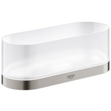 Argolla o soporte para baño supersteel cepillado Selection Grohe 