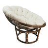 Sill&oacute;n relax de rat&aacute;n natural Macarena Chillvert