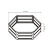 Huerto 124x26cm Nature Grove Hex II Gardiun