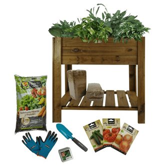 Kit Huerto Urbano de madera Easy Grove Gardiun