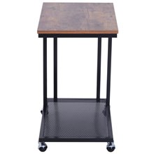 Mesa lateral para sofá Homcom