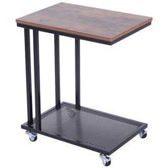 Mesa lateral para sof&aacute; Homcom