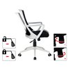Silla de oficina giratoria con reposabrazos HomCom