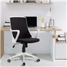 Silla de oficina giratoria con reposabrazos HomCom