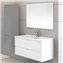 Mueble con lavabo Blanco brillo Ibiza 100 TEGLER