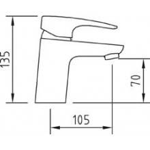 Grifo de lavabo Bahama Xtreme