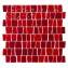Mosaico CRISTAL Red Snake
