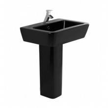 Lavabo ADVANCE 65 Negro Pedestal