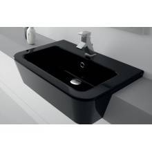 Lavabo ADVANCE 58 Negro Semi Encastre