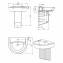 Semipedestal New Day para Lavabo