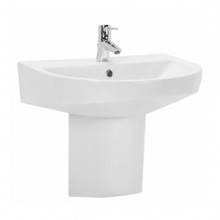 Lavabo URBY 66 con semi pedestal