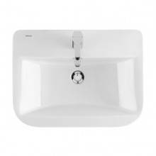Lavabo con semipedestal LOOK 60