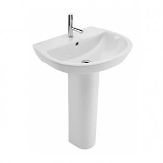 Lavabo con pedestal EASY 55