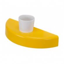 Portavasos con vaso para lavabo WCKIDS con orificios para accesorios