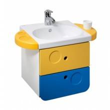 Mueble suspendido WCKids con lavabo