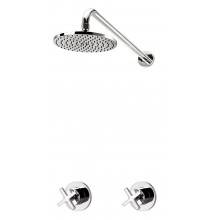 Ducha de pared Morea con rociador circular Clever