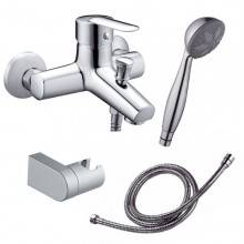 Grifo para bañera con kit de ducha Bahama