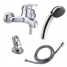 Grifo para bañera con kit de ducha Panam Elegance