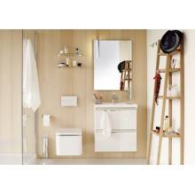 Mueble con lavabo resina 60cm Blanco B-Box BATH+