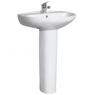 Lavabo con pedestal Ideal