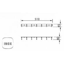Percha Cromo 7 Urban