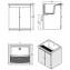 Mueble para lavadero Riba 75