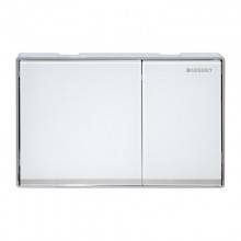 Pulsador Omega60 Blanco