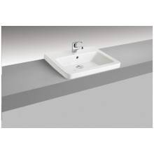 Lavabo encastrado Gala Street Square 60 x 45 cm