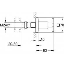 Llave de paso Grohe Allure con diversidad de...