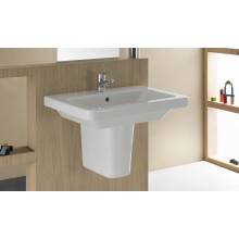 Lavabo semipedestal Gala Street Square 60 x 45 cm