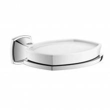 Jabonera cerámica con Soporte de pared Grandera Grohe