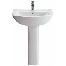 Lavabo redondo pedestal Smart 60x48cm