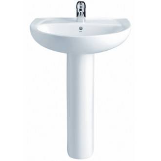Lavabo con pedestal Elia 55x45,5cm