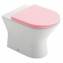 Inodoro Gala Baby wc rosa BTW compacto